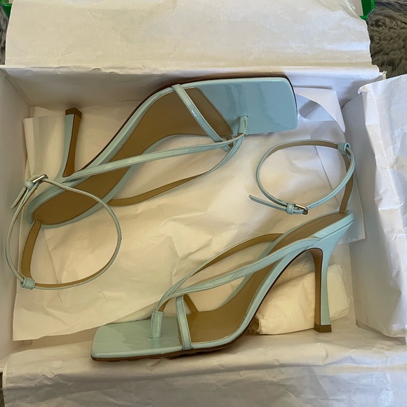 Bottega Veneta Baby blue Strappy Heels - Picture 8 of 8
